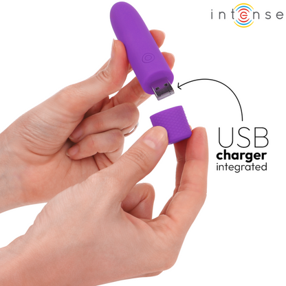 Symone abierta por la mitad con el conector USB integrado a la vista