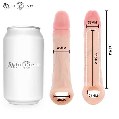 Funda Simon talla L: 16 cm de largo y 4,5 cm de diámetro