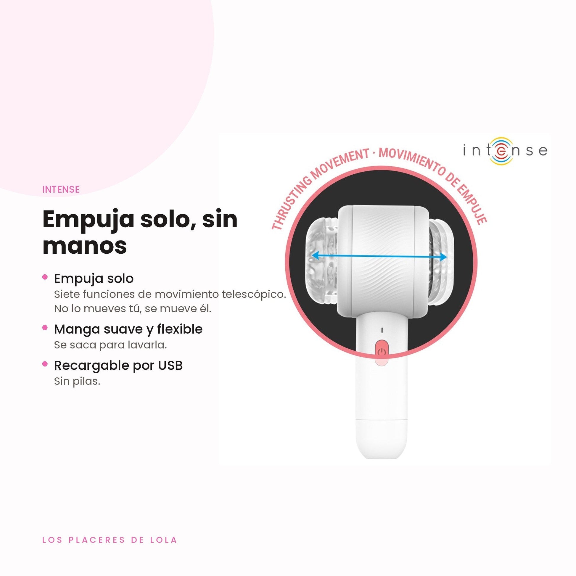 El Griffin empuja solo con 7 funciones y lleva manga extraíble