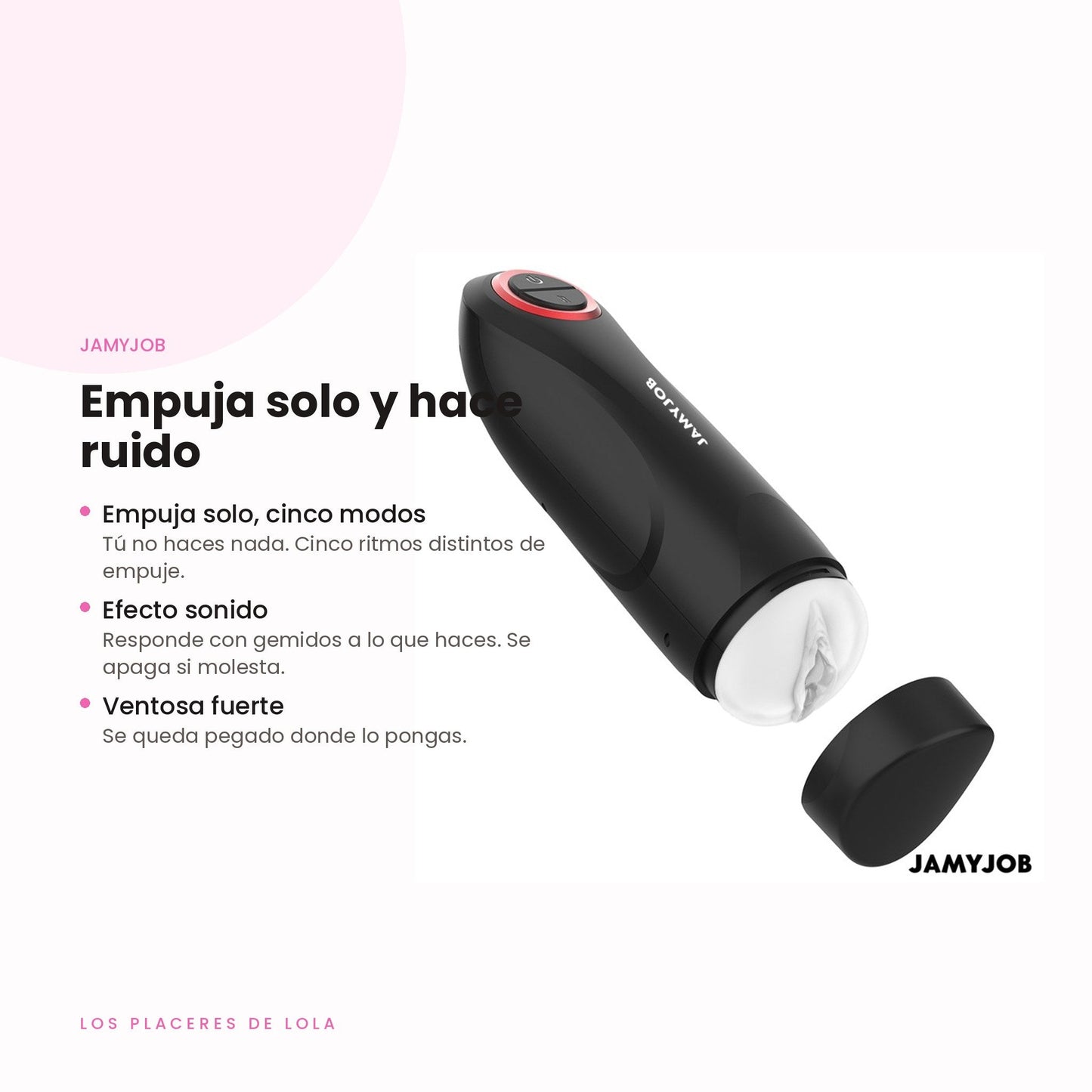 El Gravity tiene 5 modos de empuje y efecto sonido que se puede apagar
