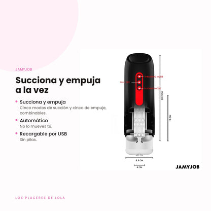El Phantom combina 5 modos de succión con 5 de empuje