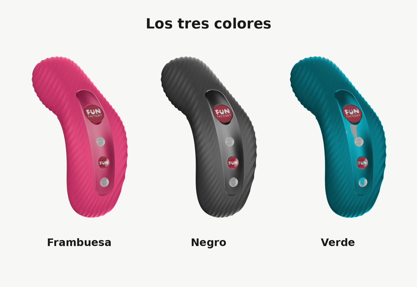 Los tres colores del LAYA III: frambuesa, negro y verde