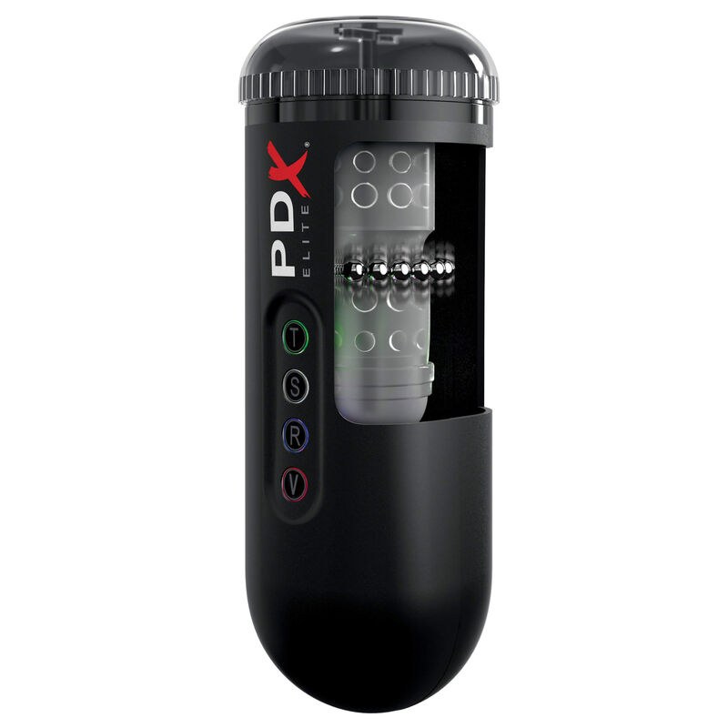 Masturbador Moto Blower de PDX Elite, vista lateral