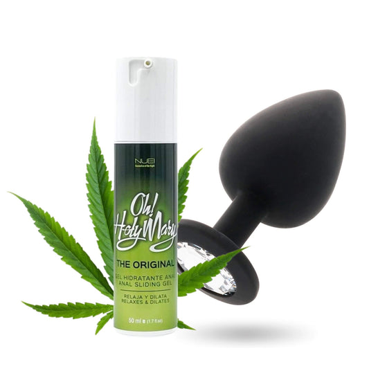 pack de plug anal con lubricante anal