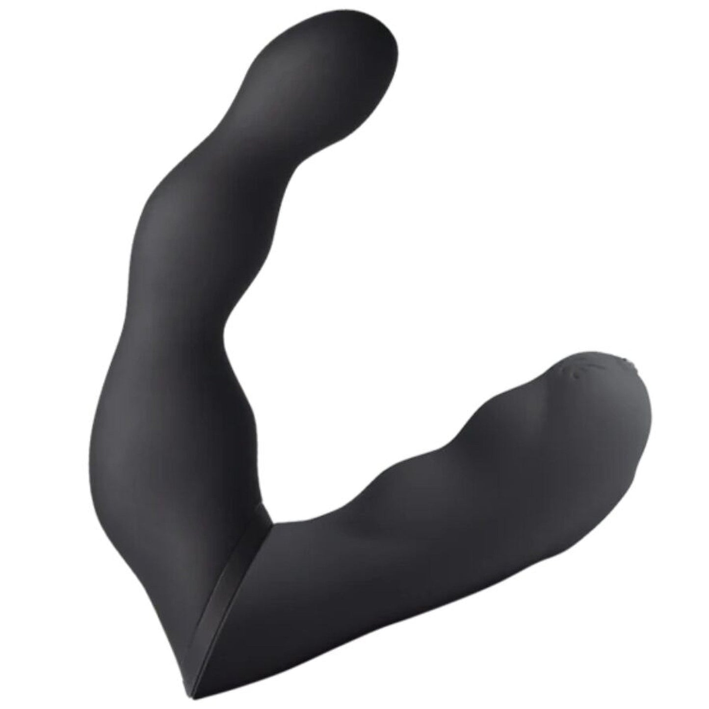 Vibrador prostático Adapt visto desde el otro lado, con el brazo perineal