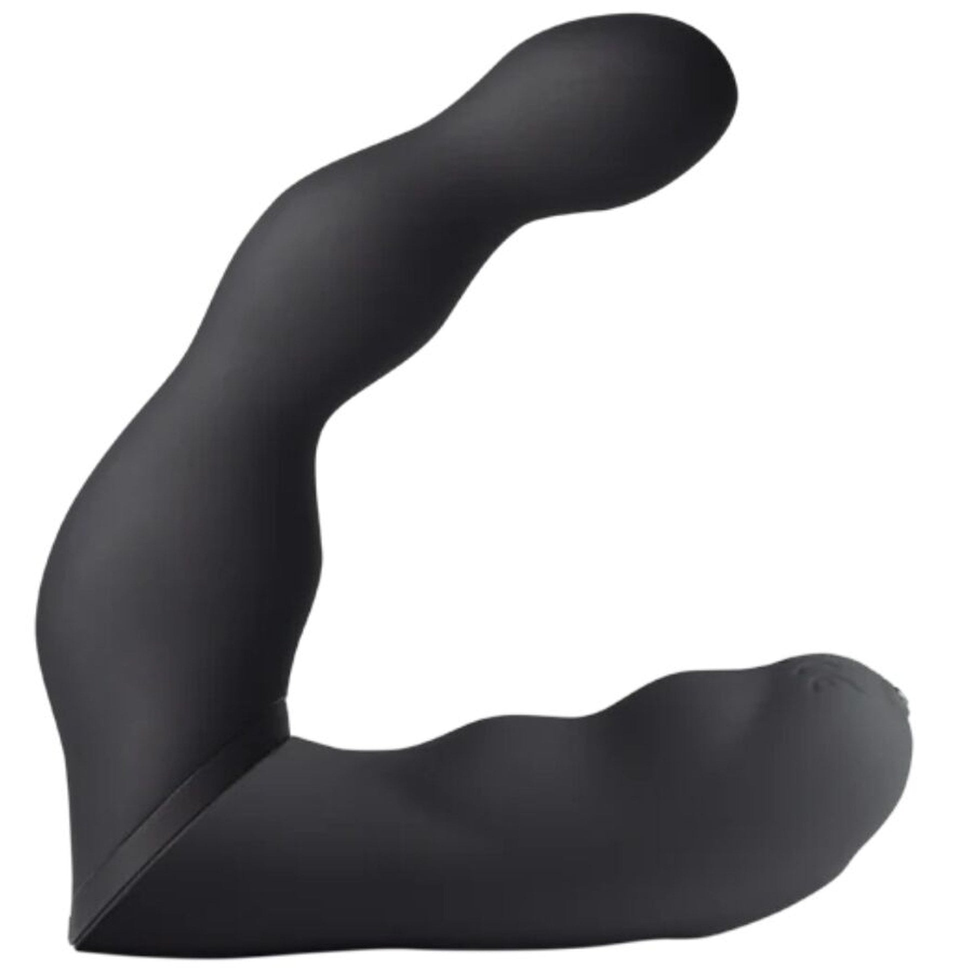 Vibrador prostático Adapt de Rocks-Off, negro, de perfil