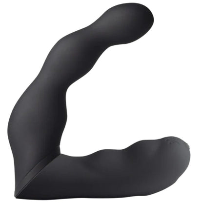 Vibrador prostático Adapt de Rocks-Off, negro, de perfil