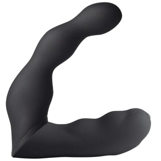 Vibrador prostático Adapt de Rocks-Off, negro, de perfil