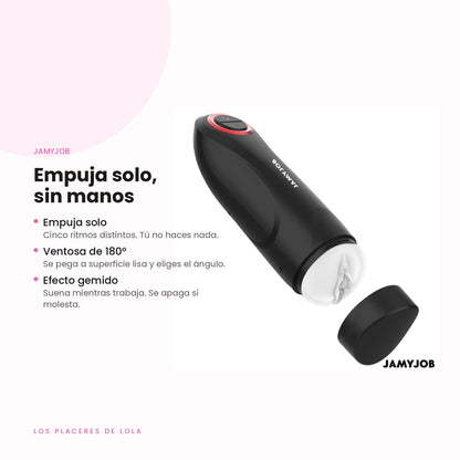 El Gravity empuja solo con 5 modos, tiene ventosa de 180º y efecto gemido